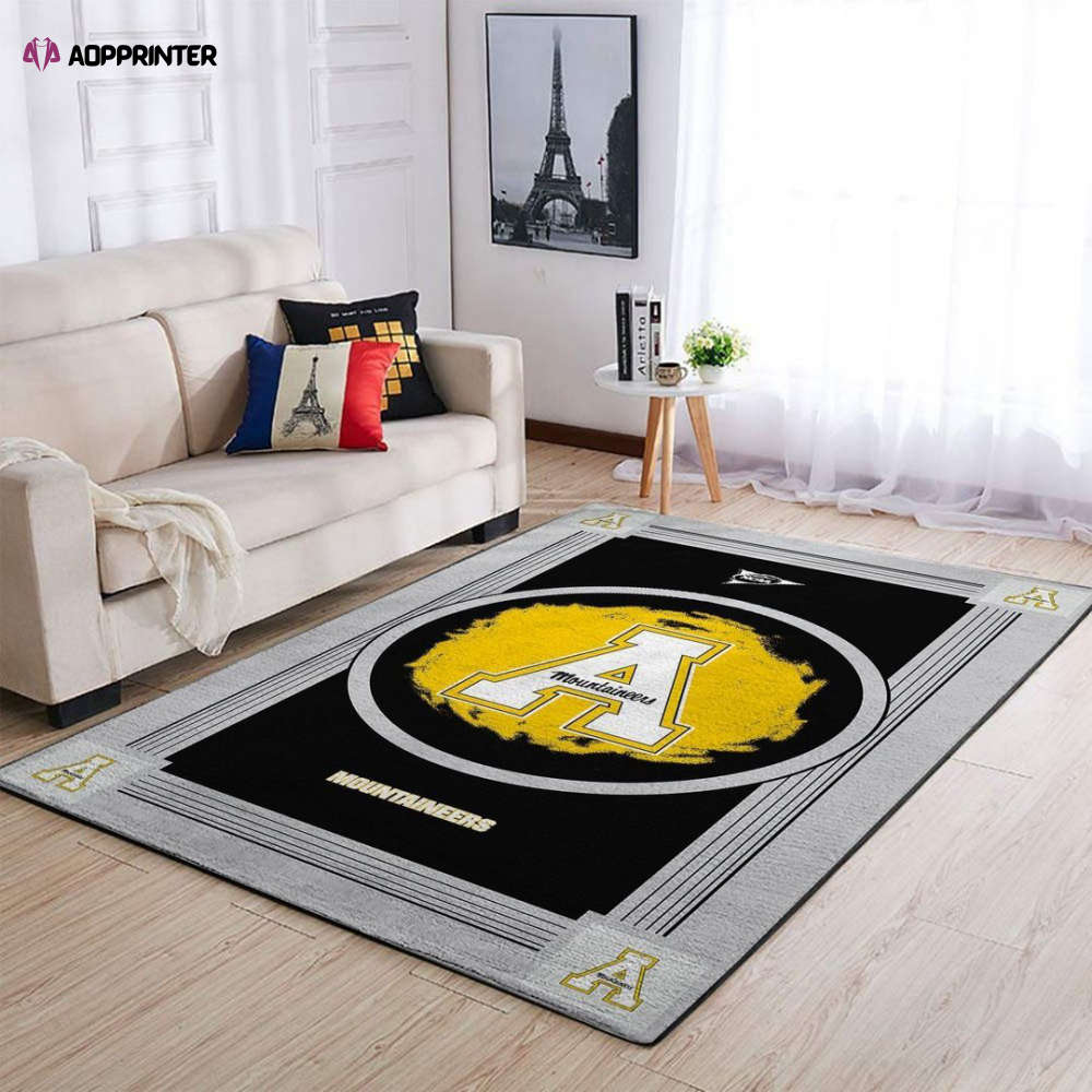 Appalachian State Mountaineers Rug Living Room Floor Decor Fan Gifts Appalachian State Mountaineers Rug Living Room Floor Decor Fan Gifts