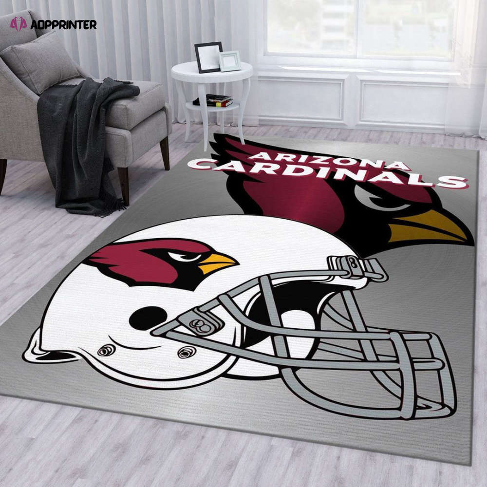 Arizona Cardinals Metallic Rug Living Room Floor Decor Fan Gifts Arizona Cardinals Metallic Rug Living Room Floor Decor Fan Gifts