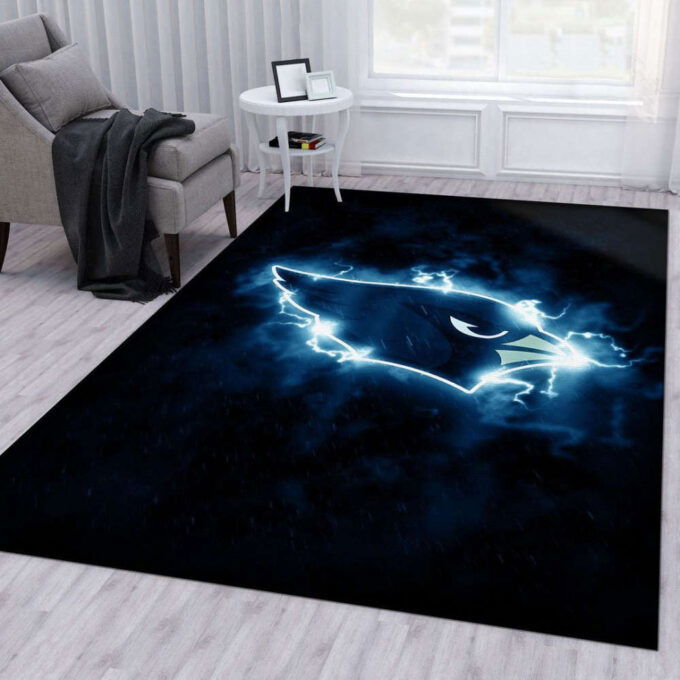 Arizona Cardinals Rug Living Room Floor Decor Fan Gifts
