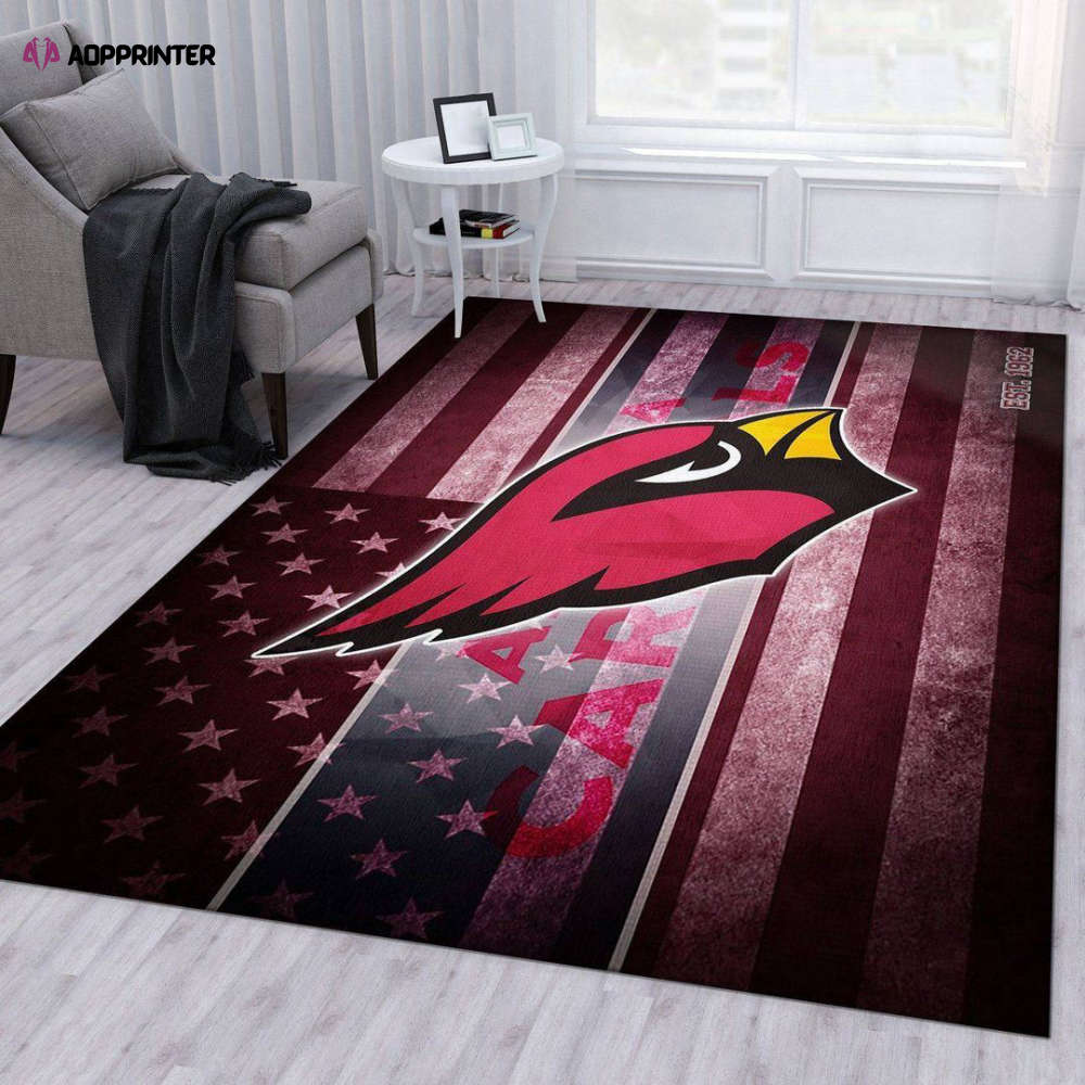 Arizona Cardinals Rug Living Room Floor Decor Fan Gifts Arizona Cardinals Rug Living Room Floor Decor Fan Gifts