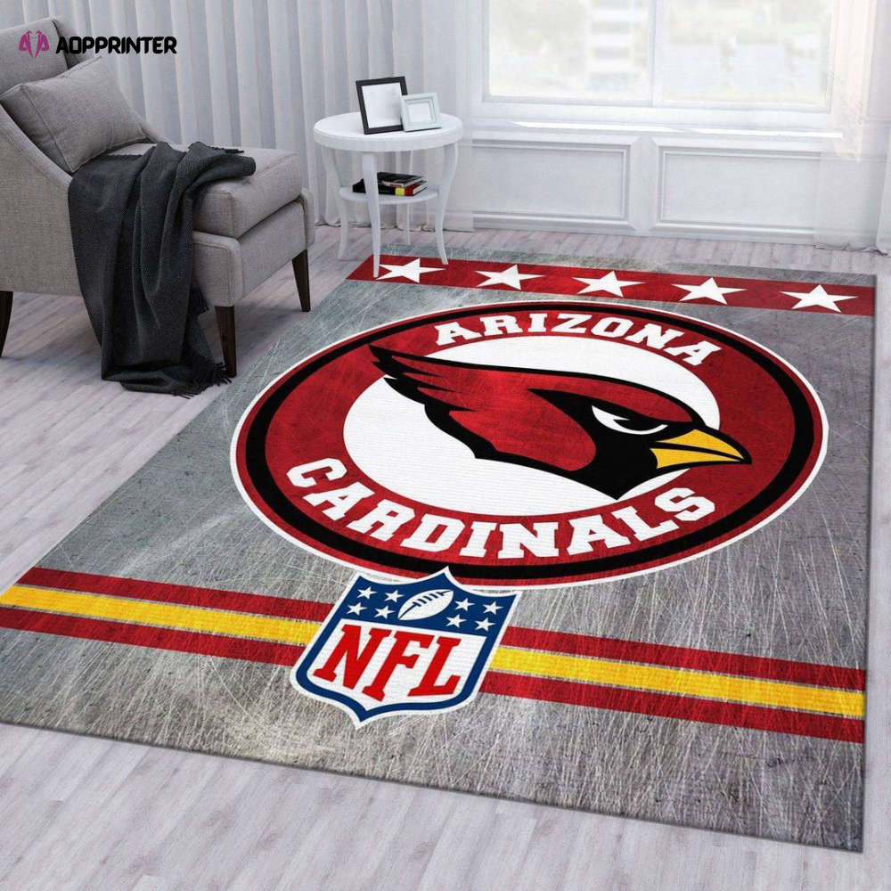 Arizona Cardinals Rug Living Room Floor Decor Fan Gifts Arizona Cardinals Rug Living Room Floor Decor Fan Gifts