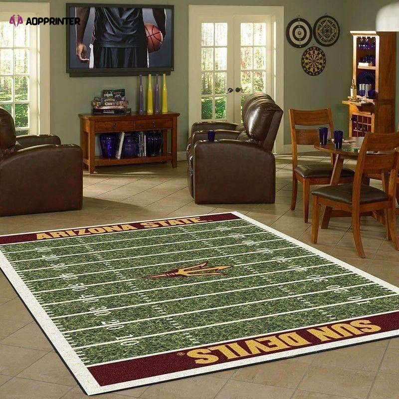 Arizona State Sun Devils Home Field Rug Living Room Floor Decor Fan Gifts Arizona State Sun Devils Home Field Rug Living Room Floor Decor Fan Gifts