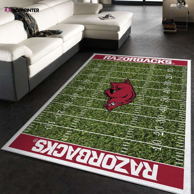Arkansas Razorbacks Home Field Rug Living Room Floor Decor Fan Gifts Arkansas Razorbacks Home Field Rug Living Room Floor Decor Fan Gifts