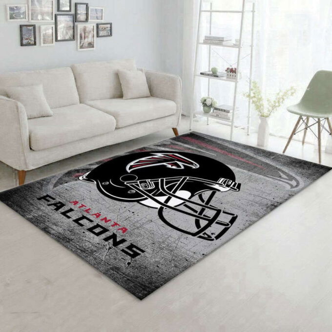 Atlanta Falcons Rug Living Room Floor Decor Fan Gifts