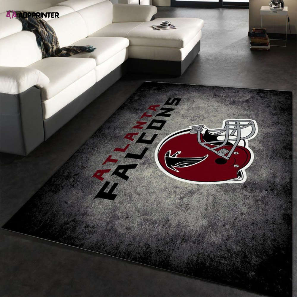 Atlanta Falcons Rug Living Room Floor Decor Fan Gifts Atlanta Falcons Rug Living Room Floor Decor Fan Gifts