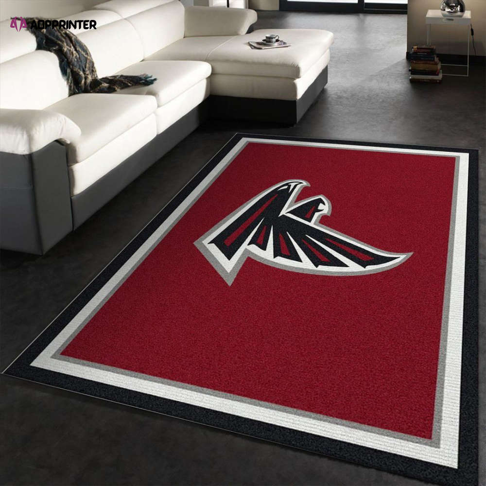 Atlanta Falcons Rug Living Room Floor Decor Fan Gifts Atlanta Falcons Rug Living Room Floor Decor Fan Gifts