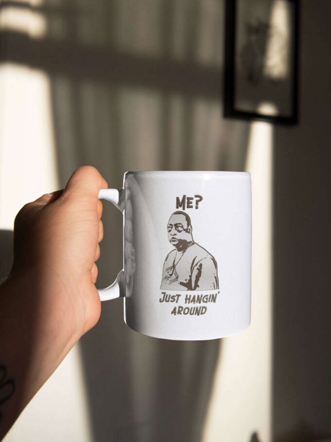 Beetlejuice Meme Hanging Around 11 oz Ceramic Mug Gift