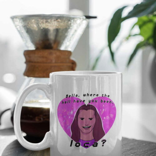 Cart 4 Bella, Where The Hell Have You Been Loca? Jacob Twilight, Team Jacob, 11 oz Ceramic Mug Gift