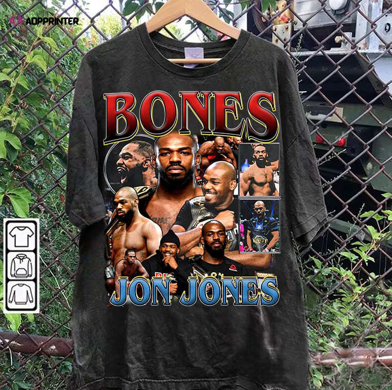 Bones Jones T-Shirt – Jon Jones Sweatshirt – American Professional Boxer Unisex Shirt Bones Jones T-Shirt – Jon Jones Sweatshirt – American Professional Boxer Unisex Shirt