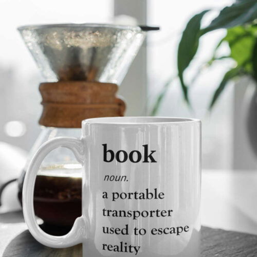 Book Noun Mug Book Noun Gift Booktok Bookish Merch Books Lover Mug Reader Mug 11 oz Ceramic Mug Gift