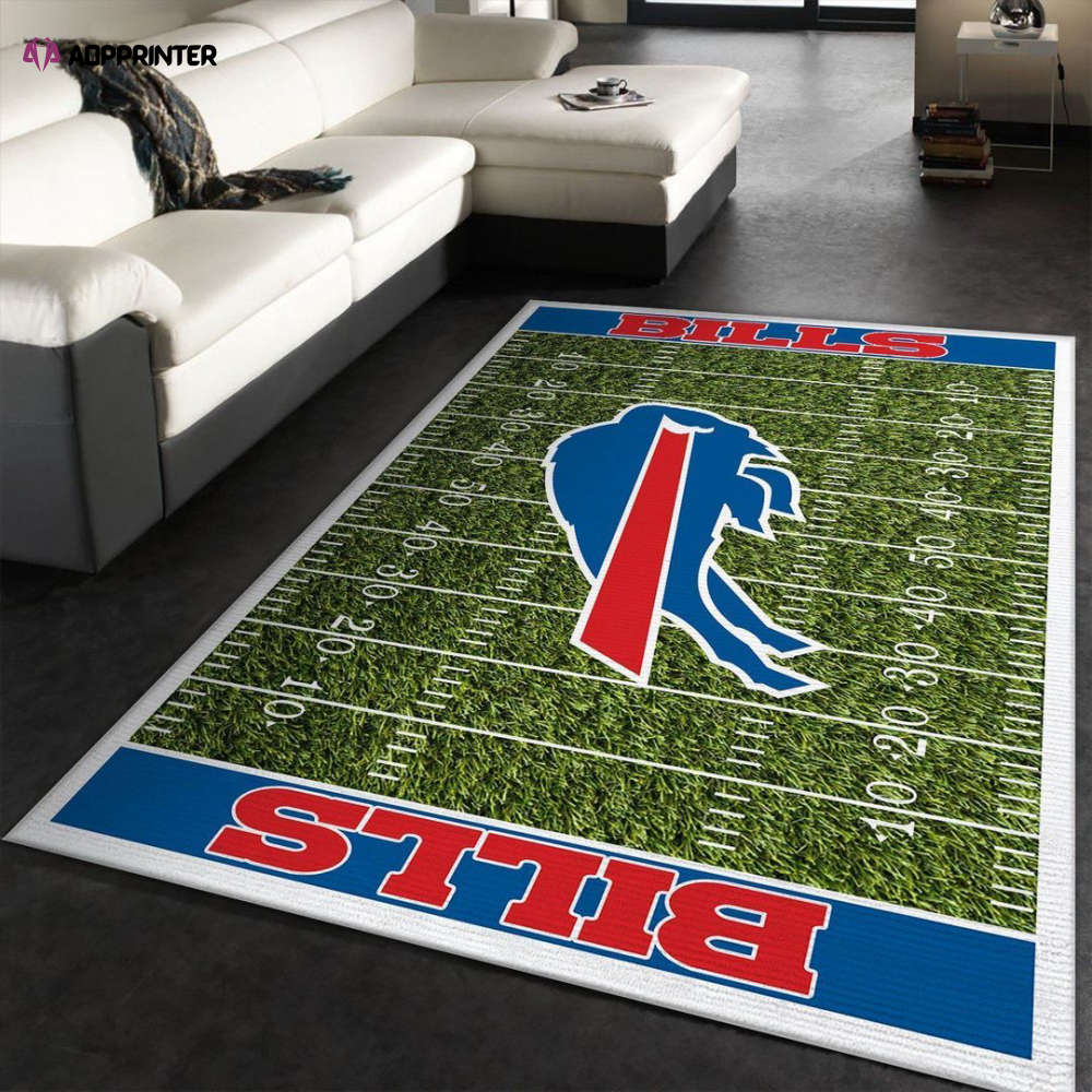 Buffalo Bills Rug Living Room Floor Decor Fan Gifts Buffalo Bills Rug Living Room Floor Decor Fan Gifts