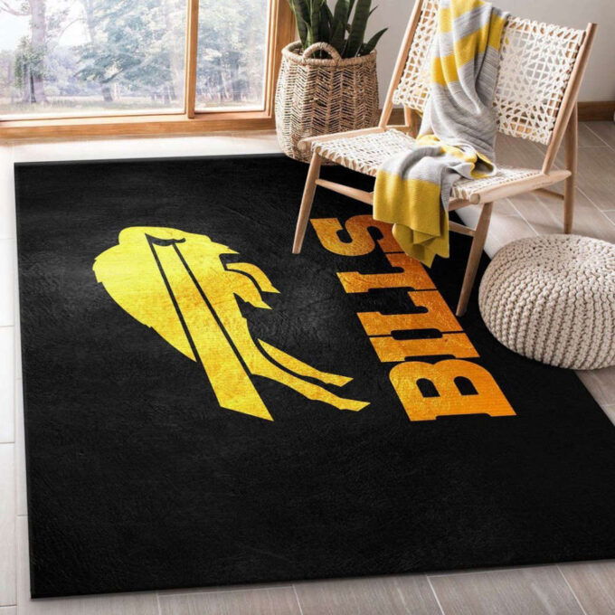 Buffalo Bills Rug Living Room Floor Decor Fan Gifts
