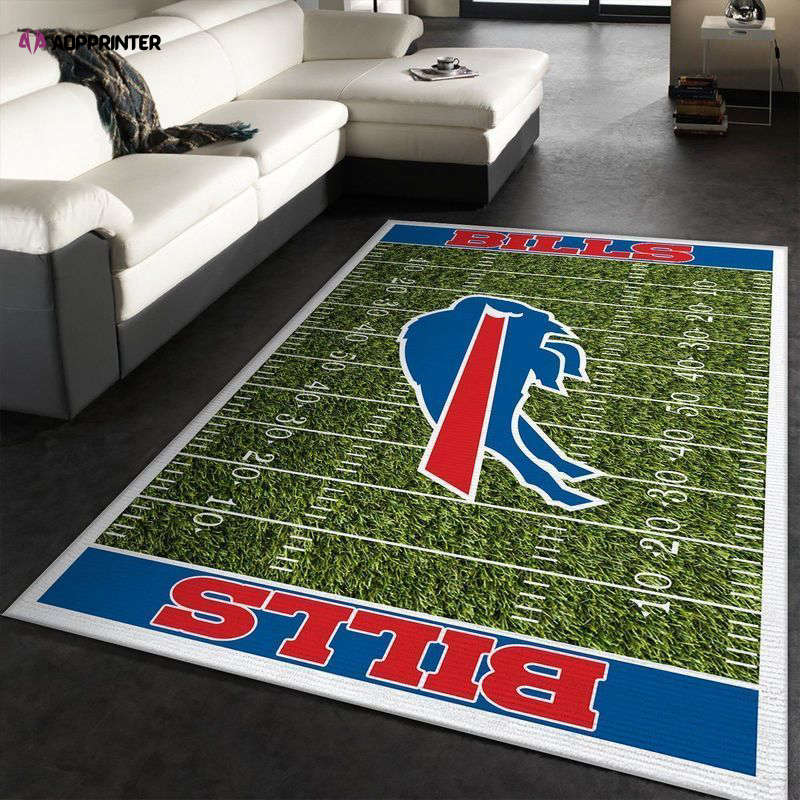 Buffalo Bills Rug Living Room Floor Decor Fan Gifts Buffalo Bills Rug Living Room Floor Decor Fan Gifts