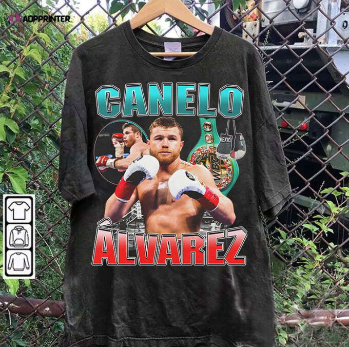 Canelo Álvarez T-Shirt – Canelo Álvarez Sweatshirt – American Professional Boxer Unisex Shirt