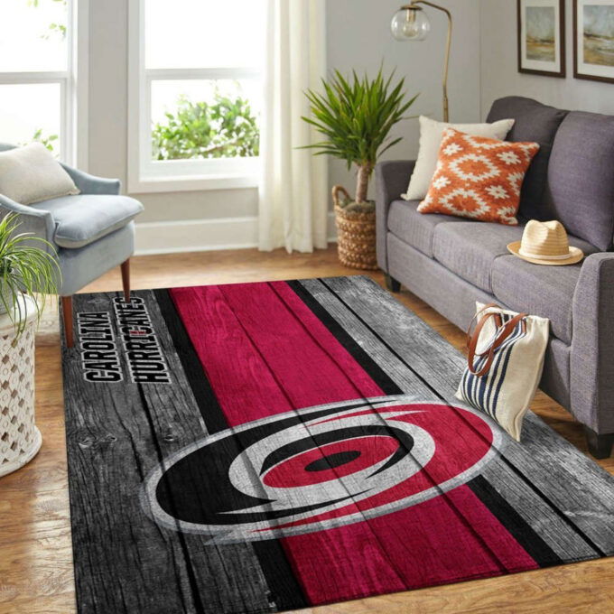 Carolina Hurricanes Rug Living Room Floor Decor Fan Gifts