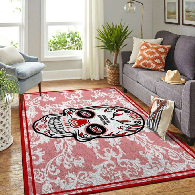 Carolina Hurricanes Rug Living Room Floor Decor Fan Gifts