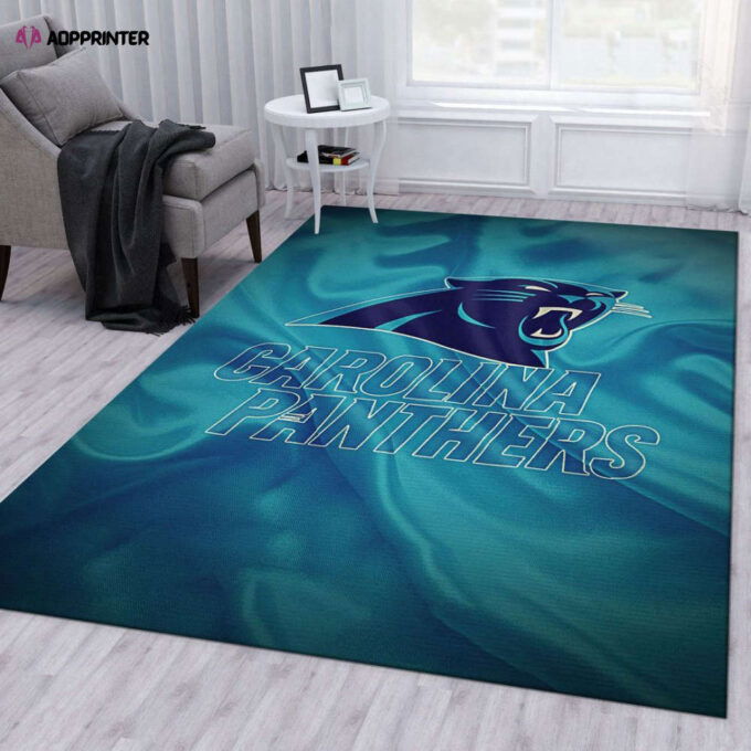 Carolina Panthers American Rug Living Room Floor Decor Fan Gifts