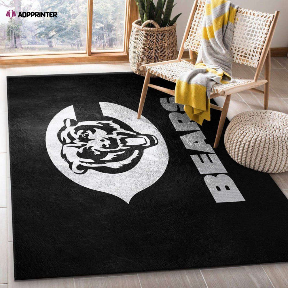 Chicago Bears Sil Rug Living Room Floor Decor Fan Gifts Chicago Bears Sil Rug Living Room Floor Decor Fan Gifts