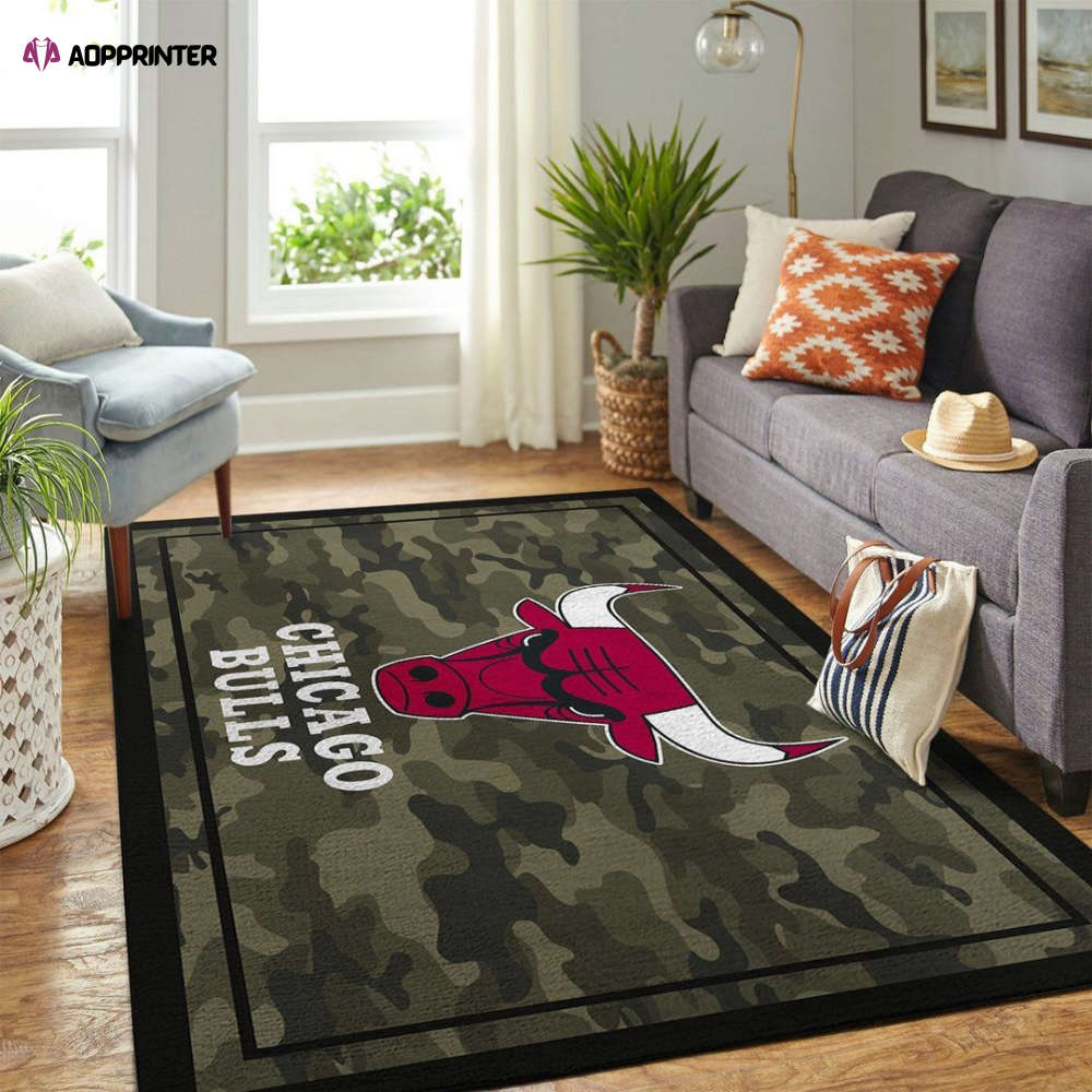 Chicago Bulls Rug Living Room Floor Decor Fan Gifts Chicago Bulls Rug Living Room Floor Decor Fan Gifts