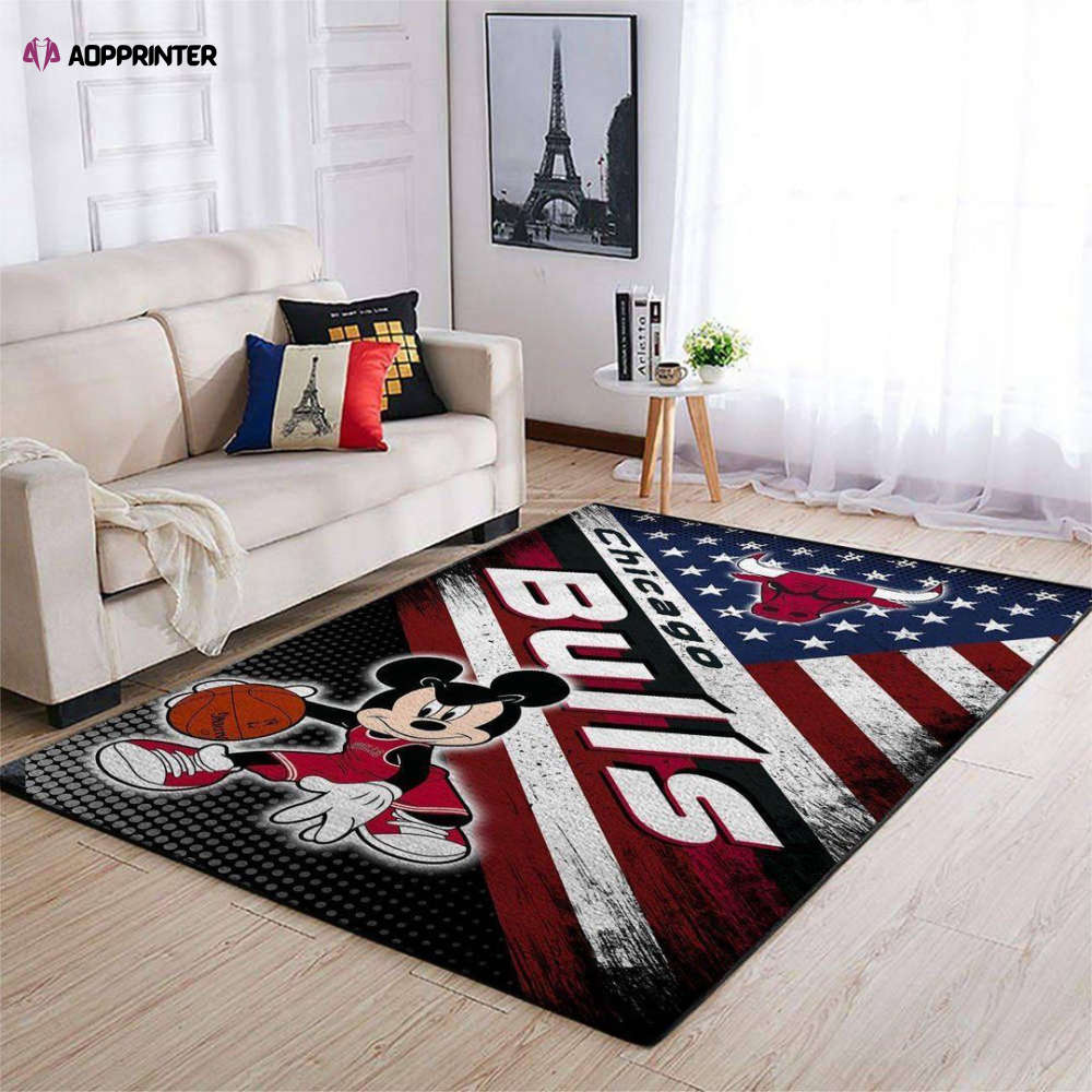 Chicago Bulls Rug Living Room Floor Decor Fan Gifts Chicago Bulls Rug Living Room Floor Decor Fan Gifts