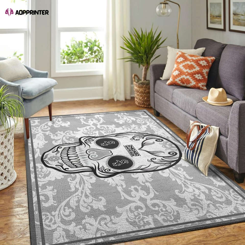 Chicago White Sox Rug Living Room Floor Decor Fan Gifts Chicago White Sox Rug Living Room Floor Decor Fan Gifts