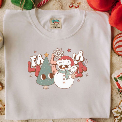 Christmas Retro Shirt, Retro Santa Shirt, Christmas Tree Tshirt, Christmas Crewneck, Merry Christmas, Christmas Vacation, Christmas Gift