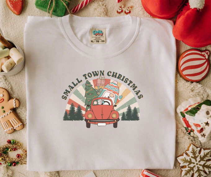 Get Festive with Retro Christmas Shirt Collection – Retro Santa Tree Tshirt Crewneck & More!
