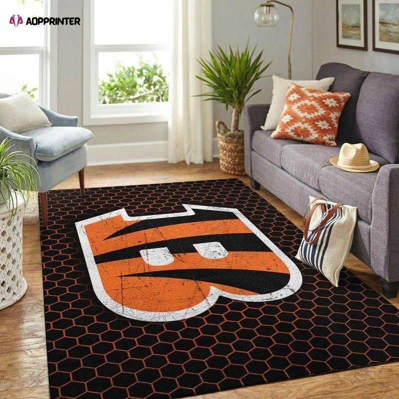 Cincinnati Bengals Rug Living Room Floor Decor Fan Gifts Cincinnati Bengals Rug Living Room Floor Decor Fan Gifts