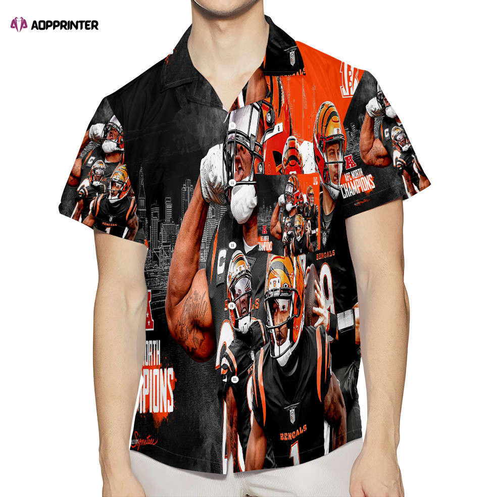 Cincinnati Bengals Team v12 3D All Over Print Summer Beach Hawaiian Shirt With Pocket Cincinnati Bengals Team v12 3D All Over Print Summer Beach Hawaiian Shirt With Pocket