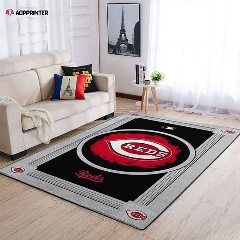 Cincinnati Reds Rug Living Room Floor Decor Fan Gifts Cincinnati Reds Rug Living Room Floor Decor Fan Gifts