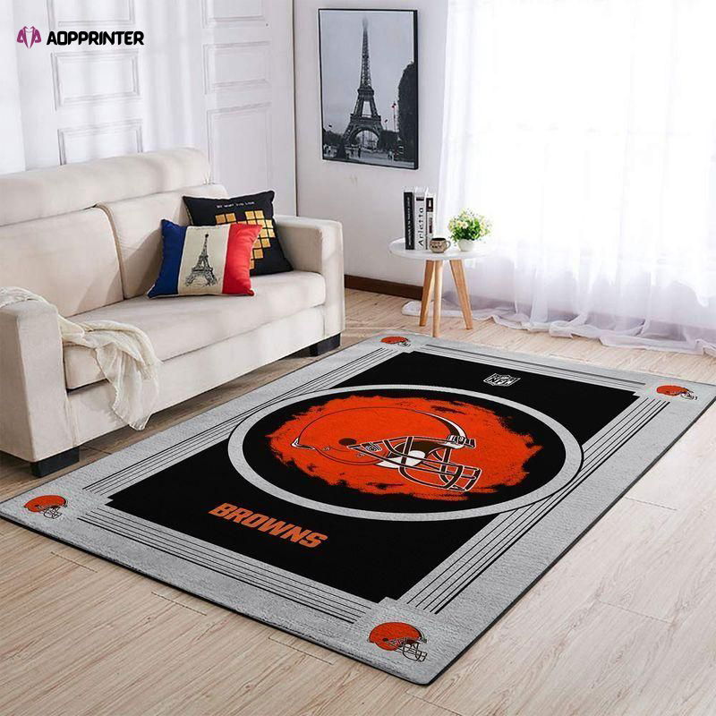 Cleveland Browns Rug Living Room Floor Decor Fan Gifts Cleveland Browns Rug Living Room Floor Decor Fan Gifts