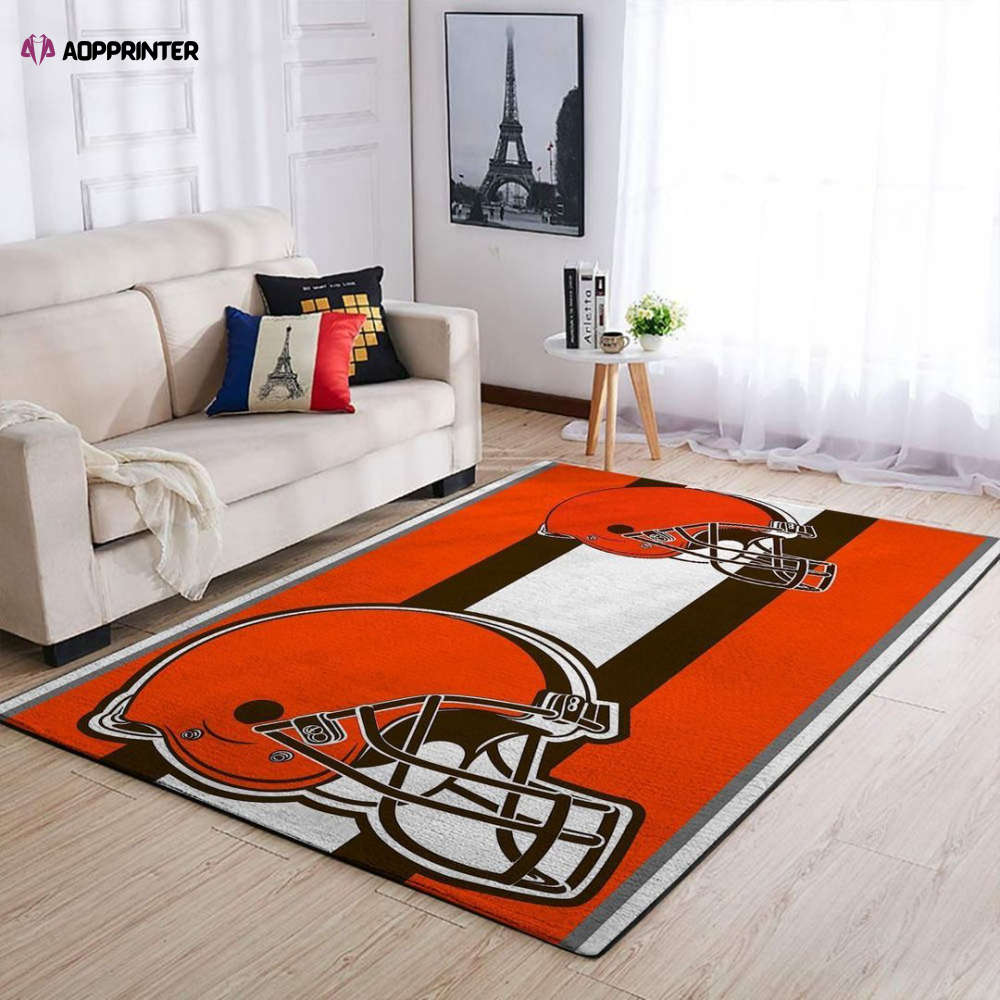 Cleveland Browns Rug Living Room Floor Decor Fan Gifts Cleveland Browns Rug Living Room Floor Decor Fan Gifts
