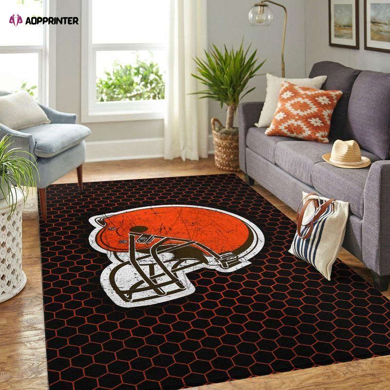 Cleveland Browns Rug Living Room Floor Decor Fan Gifts Cleveland Browns Rug Living Room Floor Decor Fan Gifts