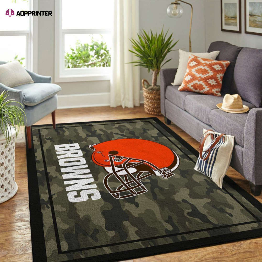 Cleveland Browns Rug Living Room Floor Decor Fan Gifts Cleveland Browns Rug Living Room Floor Decor Fan Gifts