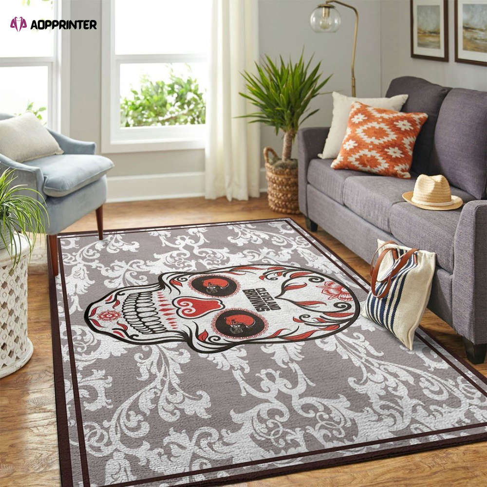 Cleveland Browns Rug Living Room Floor Decor Fan Gifts Cleveland Browns Rug Living Room Floor Decor Fan Gifts