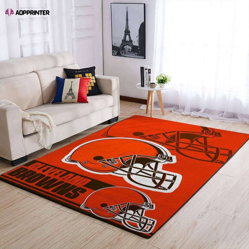 Cleveland Browns Rug Living Room Floor Decor Fan Gifts Cleveland Browns Rug Living Room Floor Decor Fan Gifts