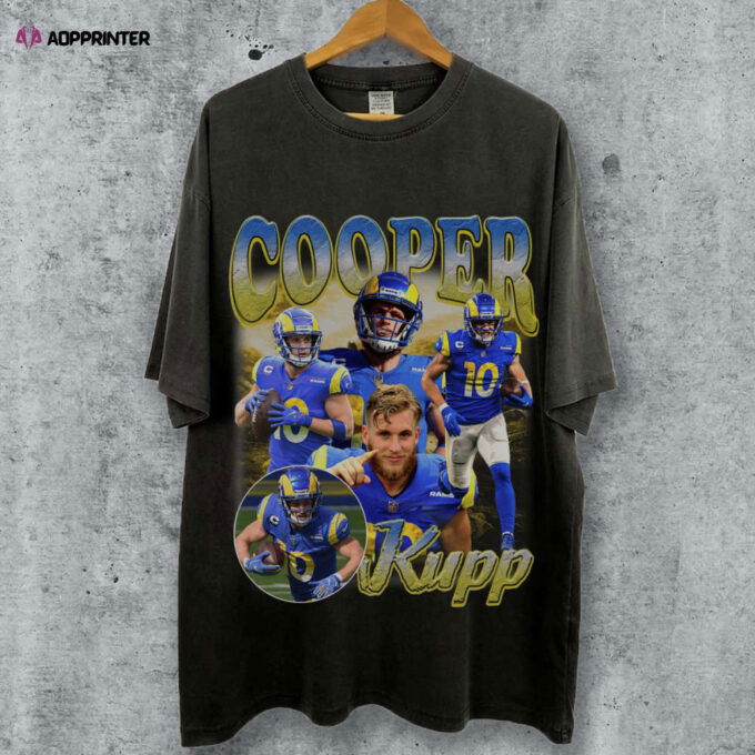 Cooper Kupp Vintage 90s T-Shirt Cooper Kupp Shirt Vintage Sport Tee Unisex shirt American Football Bootleg Gift