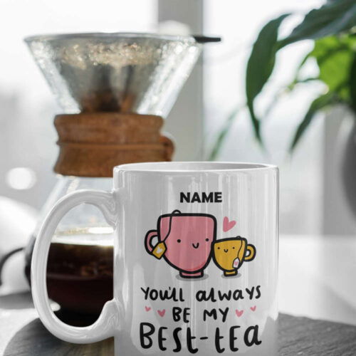 Cart 2 Custom , Personalized Mug Gift, Best-Tea Mug Gift, Personalized , 11 oz Ceramic Mug Gift