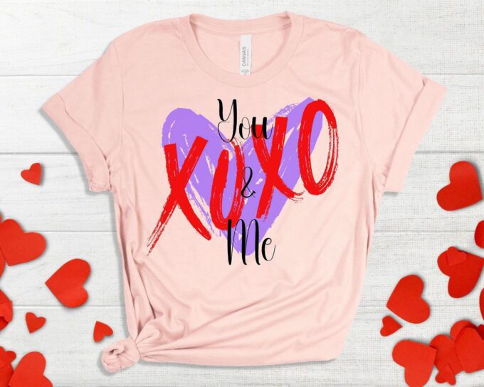 Cute Heart Shirt: Perfect Valentine s Gift for Women & Girls Valentine s Day Tee & Outfit