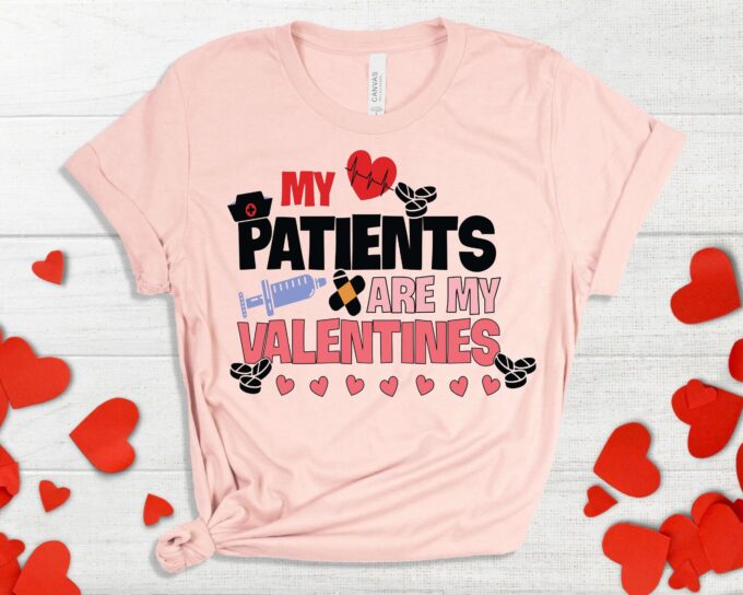 Cute Nurse Valentine s Day Shirt: Love ER Nurse T-Shirt