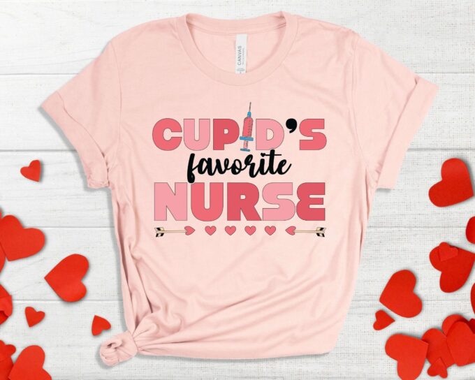 Cute Nurse Valentine s Day Shirt – Love ER Nurse T-Shirt