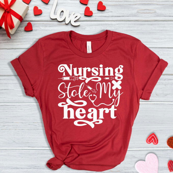 Cute Nurse Valentine s Day Shirt: Show Love to ER Nurses!