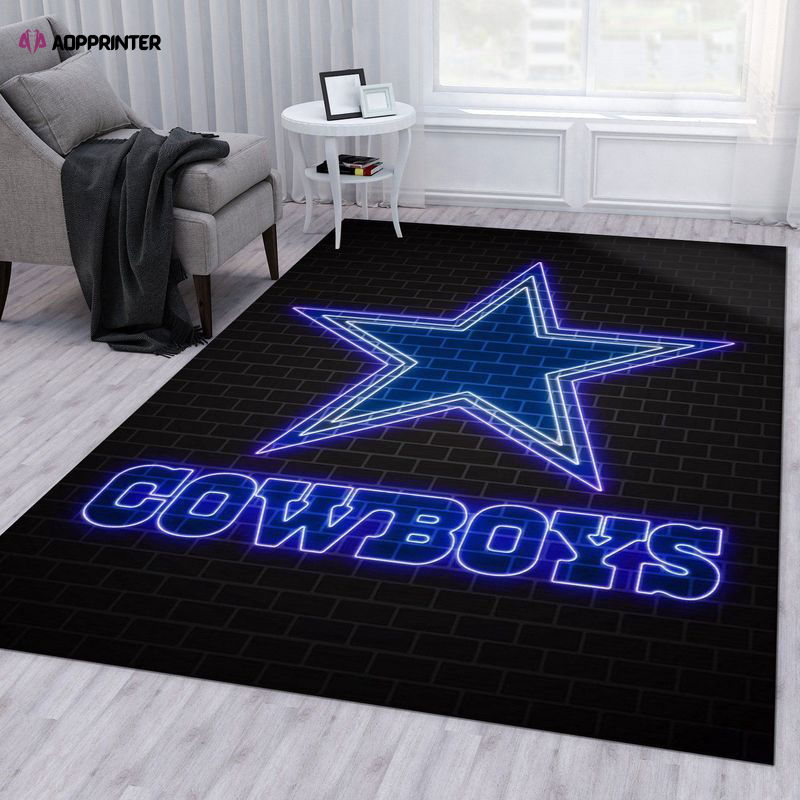 Dallas Cowboys Rug Living Room Floor Decor Fan Gifts Dallas Cowboys Rug Living Room Floor Decor Fan Gifts