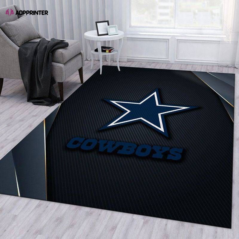 Dallas Cowboys Rug Living Room Floor Decor Fan Gifts Dallas Cowboys Rug Living Room Floor Decor Fan Gifts
