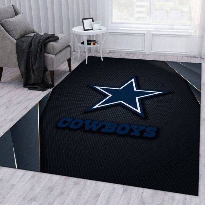Dallas Cowboys Rug Living Room Floor Decor Fan Gifts