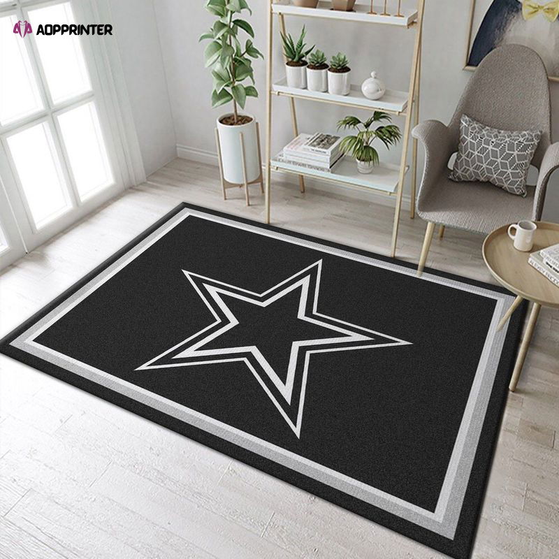 Dallas Cowboys Rug Living Room Floor Decor Fan Gifts Dallas Cowboys Rug Living Room Floor Decor Fan Gifts