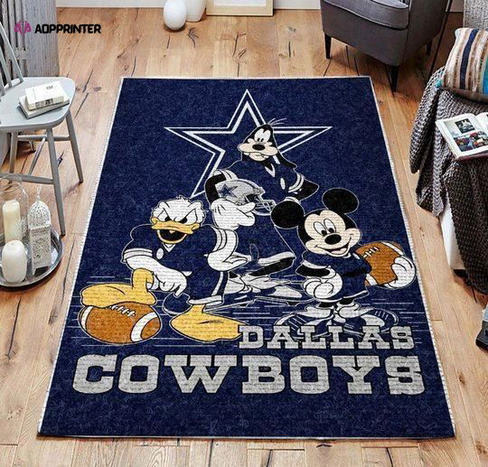 Dallas Cowboys Rug Living Room Floor Decor Fan Gifts Dallas Cowboys Rug Living Room Floor Decor Fan Gifts