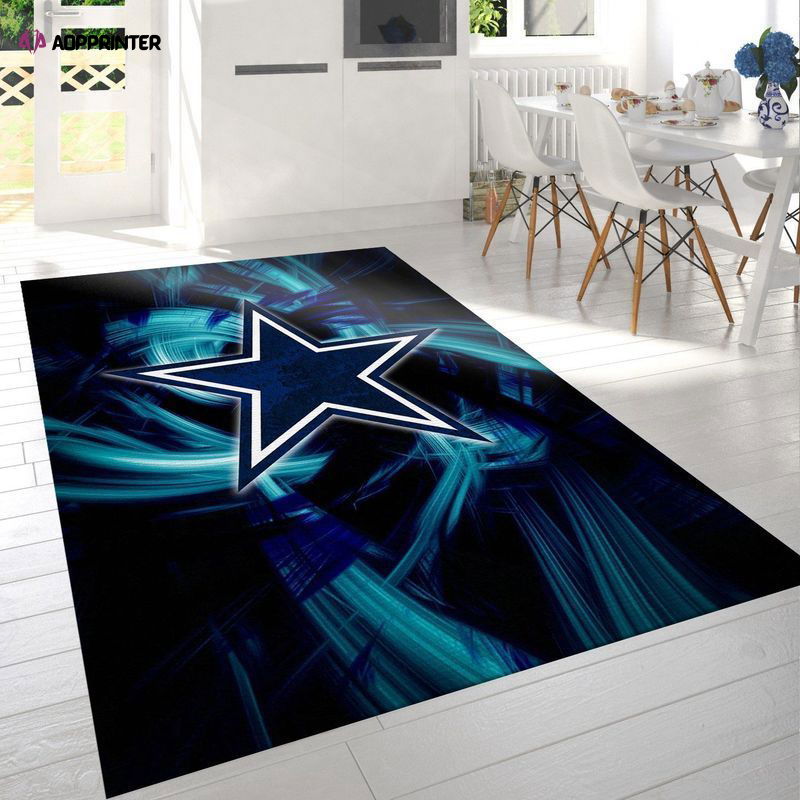 Dallas Cowboys Rug Living Room Floor Decor Fan Gifts Dallas Cowboys Rug Living Room Floor Decor Fan Gifts