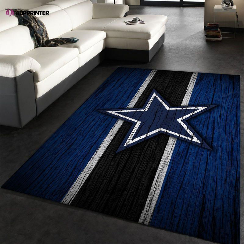 Dallas Cowboys Rug Living Room Floor Decor Fan Gifts Dallas Cowboys Rug Living Room Floor Decor Fan Gifts