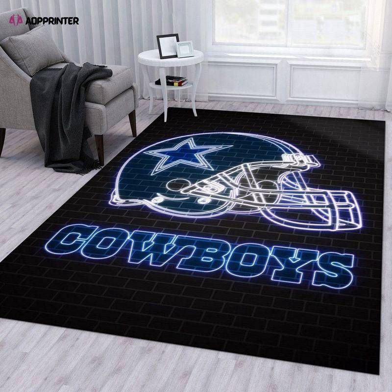 Dallas Cowboys Rug Living Room Floor Decor Fan Gifts Dallas Cowboys Rug Living Room Floor Decor Fan Gifts
